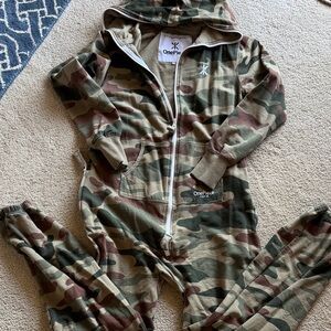 Onepiece Camouflage Jumpsuit